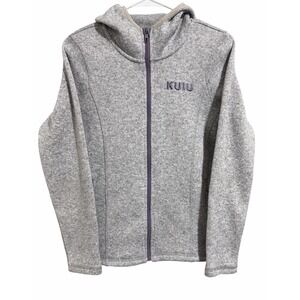 Kuiu Base Camp Hooded High Loft Sweater Heather Purple Women's Size Medium